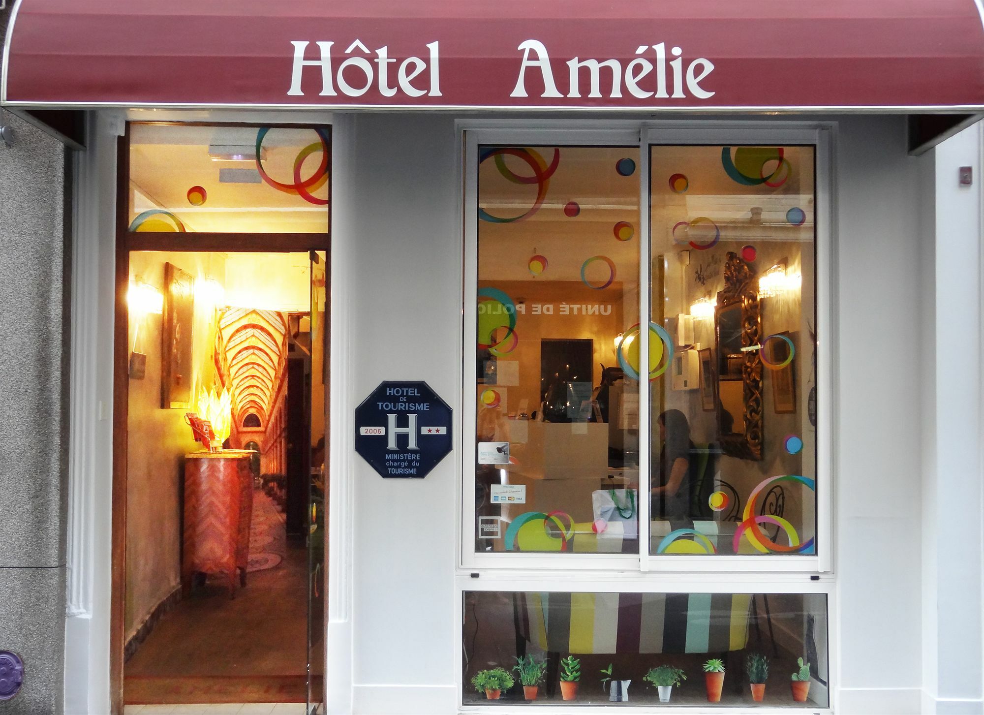 Amelie Hotel Paris Exterior foto